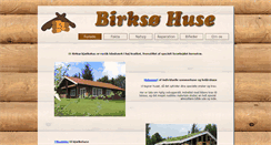 Desktop Screenshot of birksoe-huse.dk